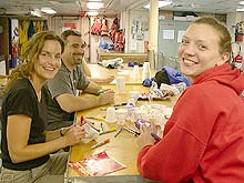 Coloring Styrofoam cups