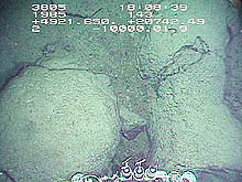 Ancient lava tubes on the seafloor