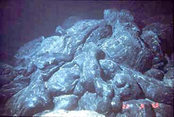 Pillow lavas