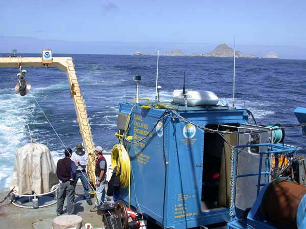 Leaving Southeast Farallon Island