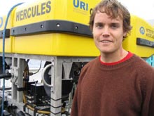 Brian Bingham, ROV Navigator, Post-doc, Woods Hole Oceanographic Institute.