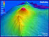 See the satellite and sonar survey animation of the Volcanic Chain