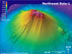 See the satellite and sonar survey animation of the Volcanic Chain