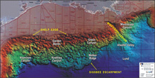 bathymetry map