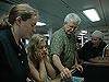 Members of the science party gather around while Bob Carney describes the hidden treasures we have captured.