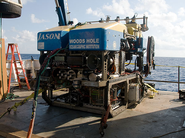 The Jason II ROV (Remotely Operated Vehicle).