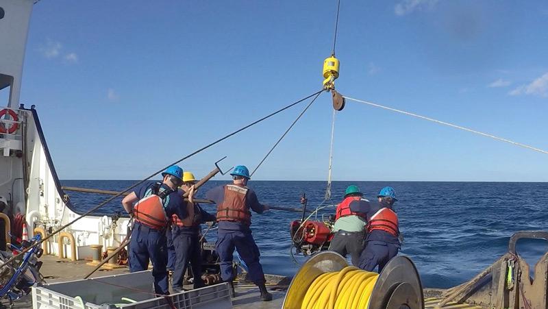 Observations from the Buoy Deck of the USCGC Sycamore