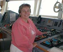 Mitzi Crane, Chief Mate R/V Atlantis