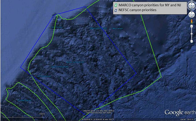 Tom's Canyon Complex priority area before associated mapping activities were conducted.